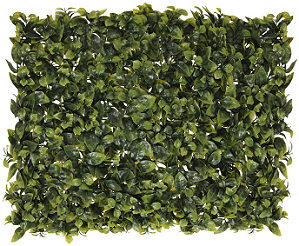 Planta Artificial Folhagem Grama Placa Verde 40X60cm